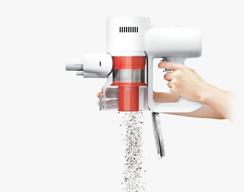 odkurzacz pionowy xiaomi mijia vacuum clean 4 c eu oproznianie