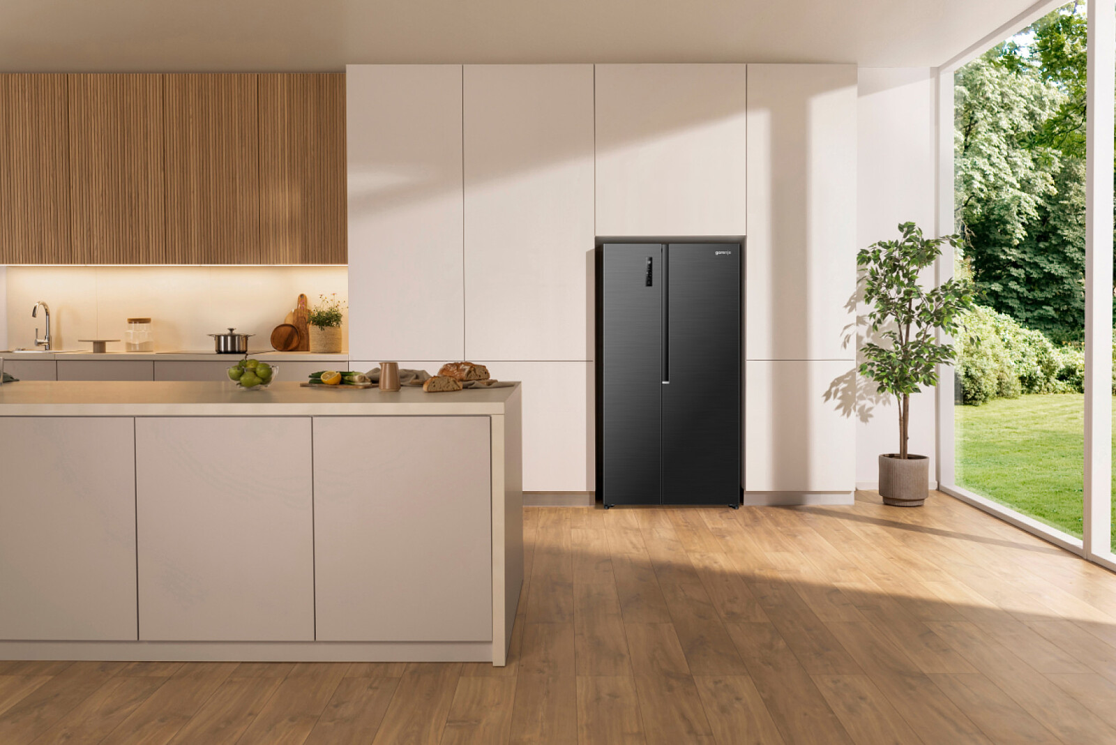 lodowka side by side gorenje nrs917e41bx 12