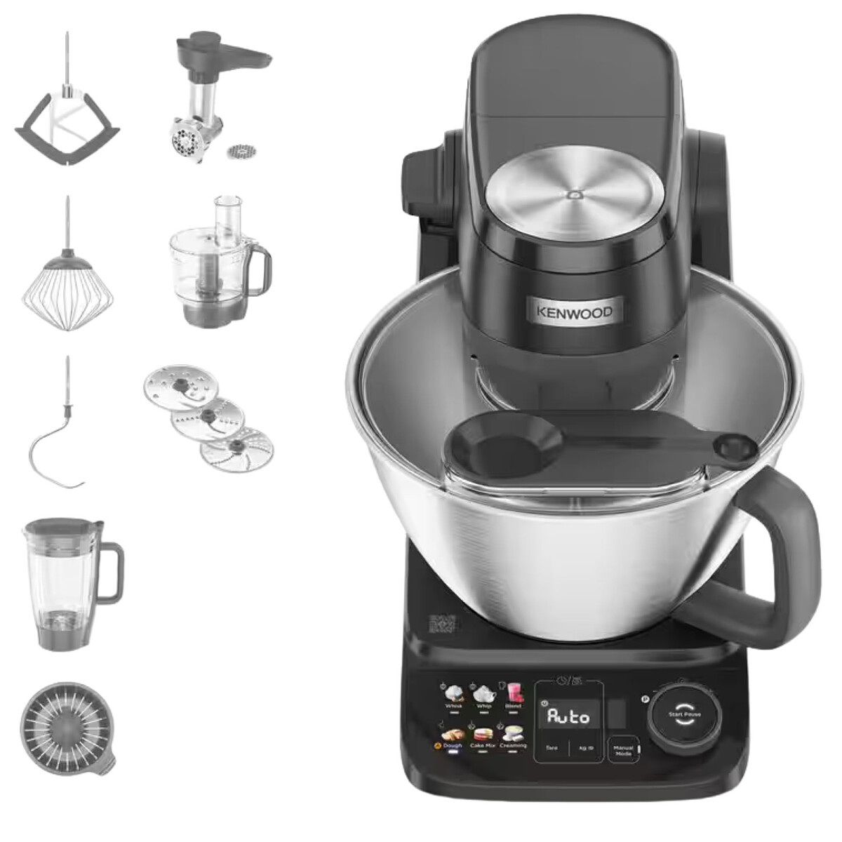 robot planetarny kenwood smart touch khc40.060bk z akcesoriami