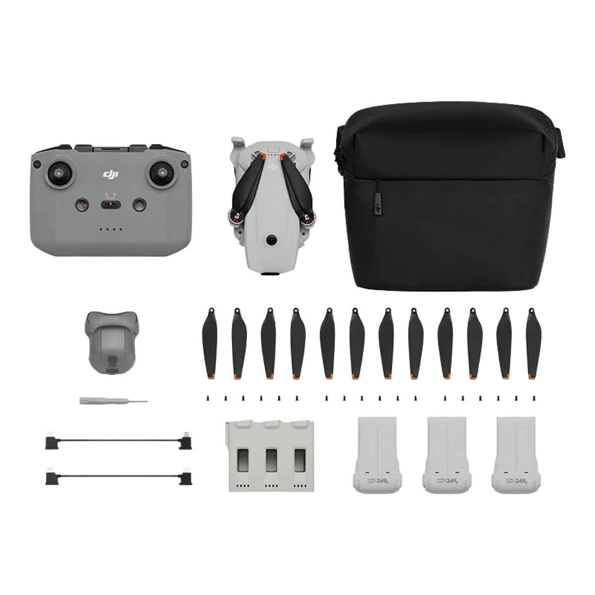 dron dji lito 1 fly more combo (rc n3) (1)