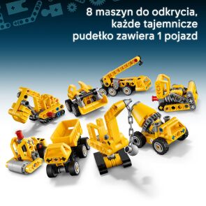 klocki lego technic potezne maszyny 42233maszyny