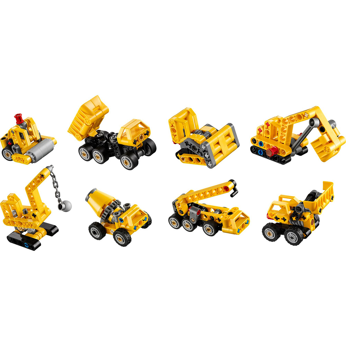 klocki lego technic potezne maszyny 42233modele