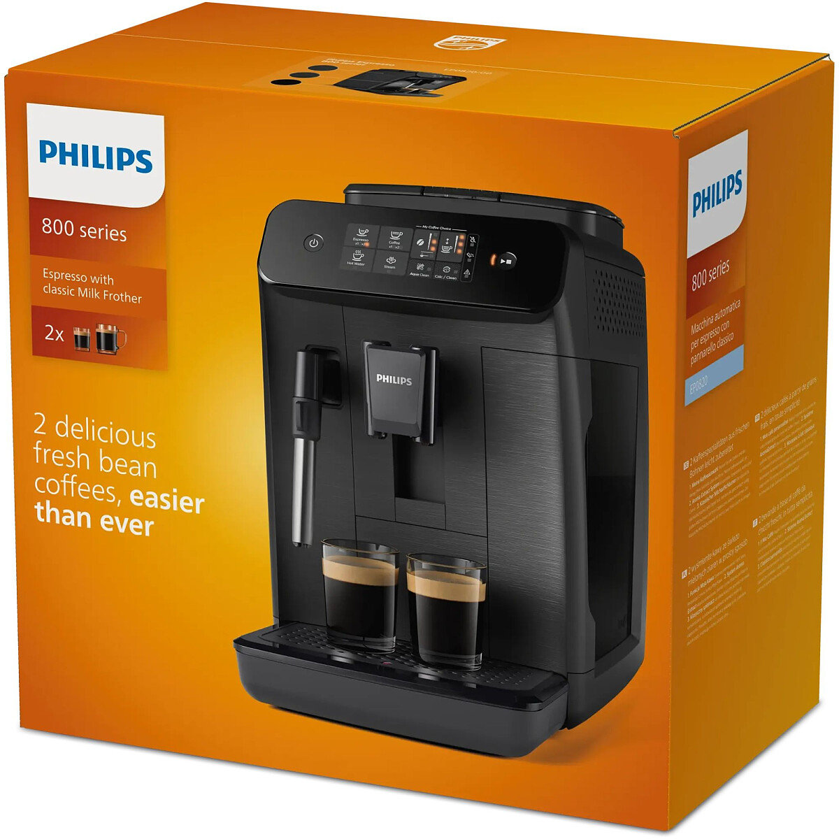 ekspres cisnieniowy philips series 800 ep0820 00 opakowanie