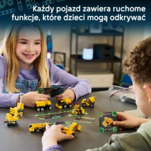 klocki lego technic potezne maszyny 42233budowanie