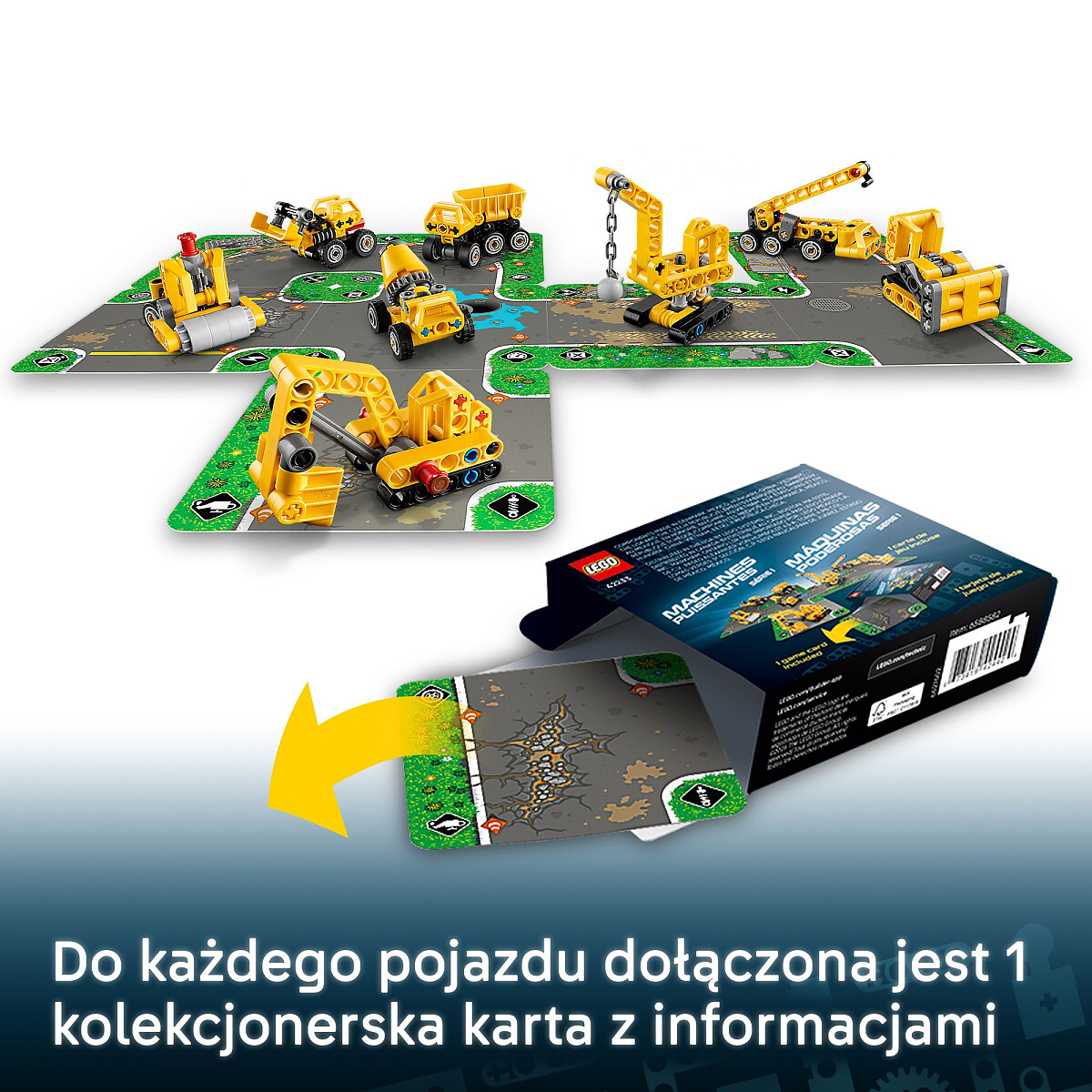 klocki lego technic potezne maszyny 42233 karta