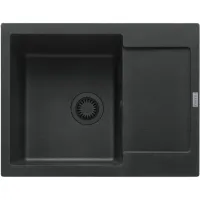 Zlewozmywak granitowy Franke Maris MRG 611-62 Onyx/czarny odpływ