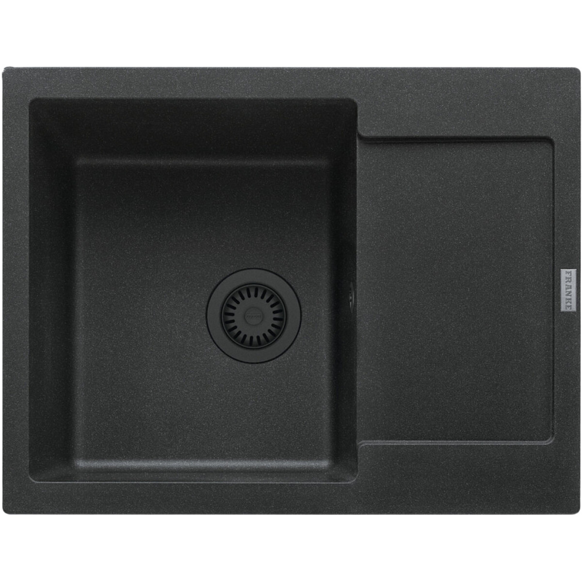 zlewozmywak granitowy franke maris mrg 611 62 onyx czarny odplyw glowne