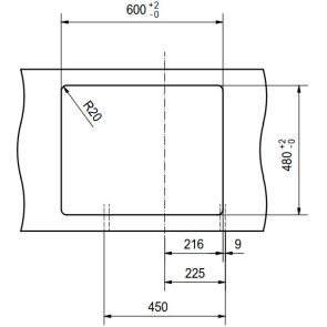 zlewozmywak granitowy franke maris mrg 611 62 rysunek techniczny 4