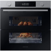 Piekarnik elektryczny z funkcją pary Samsung NV7B4545VAS Dual Cook Flex Natural Steam Air Sous Vide Grill