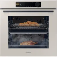 Piekarnik elektryczny z funkcją pary Samsung NV7B6665IAA Dual Cook Steam Assist Air Fry Beżowy