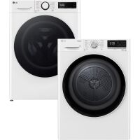 Zestaw AGD LG Pralka F4W10520W 10kg + Suszarka RC80V5AV5N 8kg