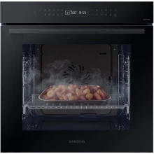 Piekarnik elektryczny z funkcją pary Samsung NV7B4040VAK Natural Steam Grill Termoobieg Czarny