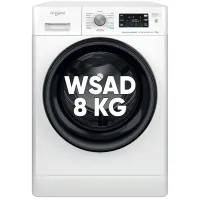 Pralka Whirlpool FFB8258BVPL 8kg 1200obr. 6. Zmysł FreshCare+ Odświeżanie parowe Inwerter