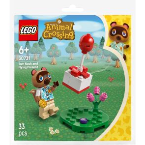 klocki lego animal crossing tom nook i latajacy prezent 30731 opakowanie przod