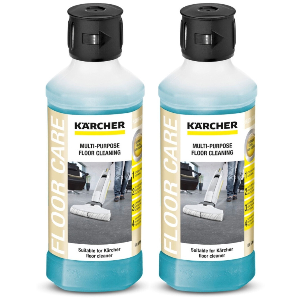 uniwersalny srodek do czyszczenia podlog karcher rm 536 6.295 944.0 2 szt. zdjecie glowne