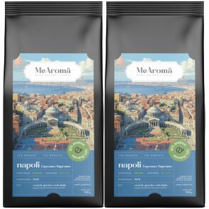 kawa ziarnista mearoma napoli espresso supremo front 2 szt