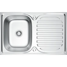 Zlewozmywak stalowy Kernau KSS N 4580 1B1D Satin
