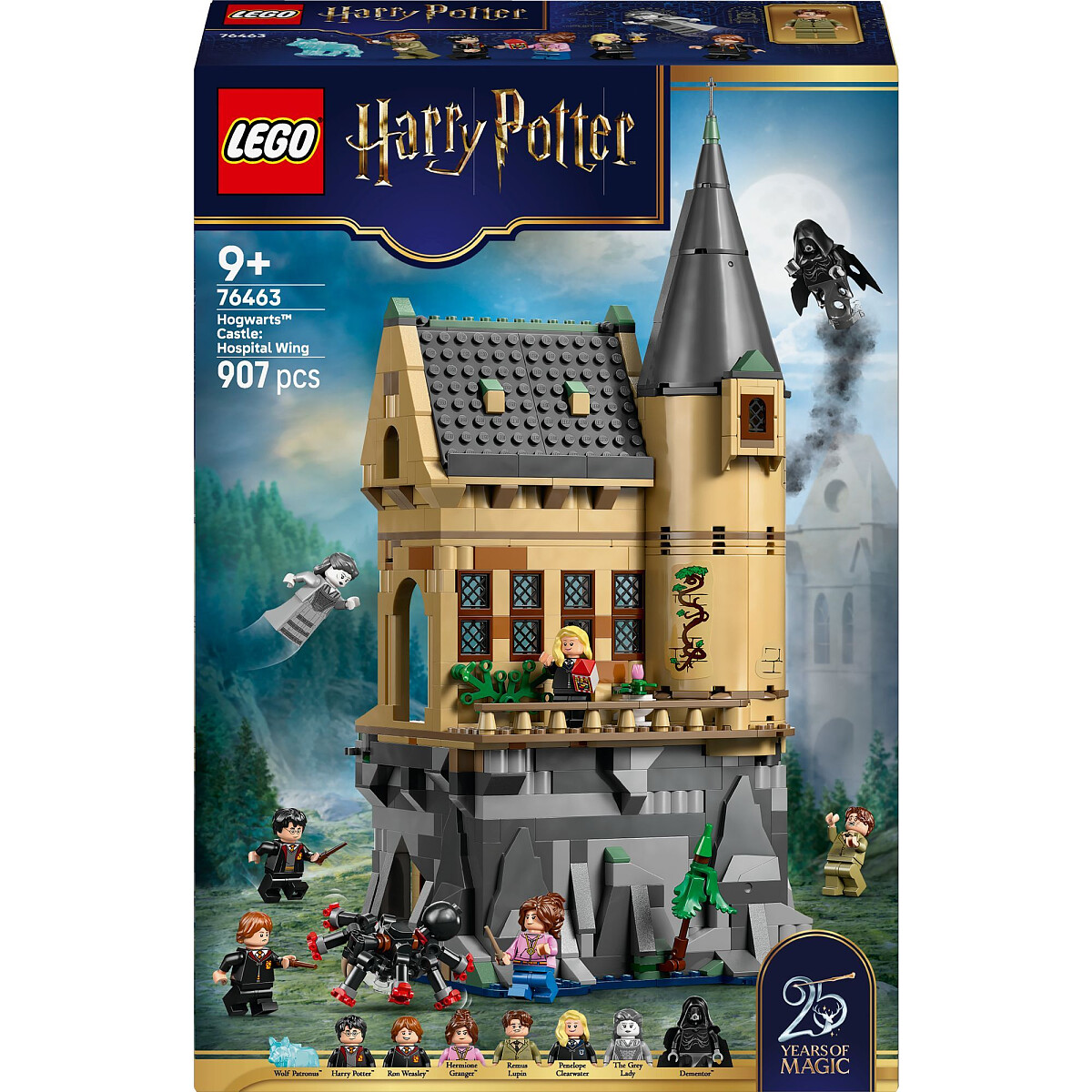 klocki lego harry potter zamek hogwart skrzydlo szpitalne 76463 opakowanie przod