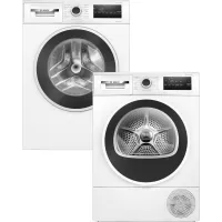Zestaw AGD Bosch Serie 4 Pralka WAN2823GPL 8kg + Suszarka WTH8529GPL 8kg