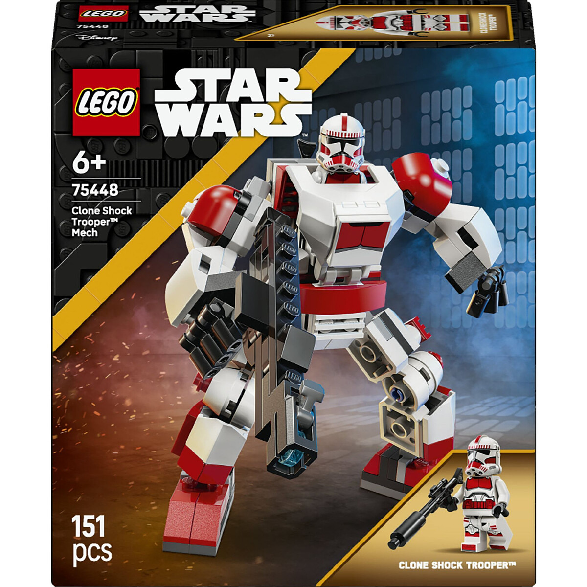 klocki lego star wars mech klona shock troopera 75448 opakowanie przod
