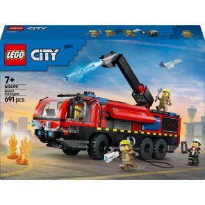 klocki lego city lotniskowy woz strazacki 60499 front