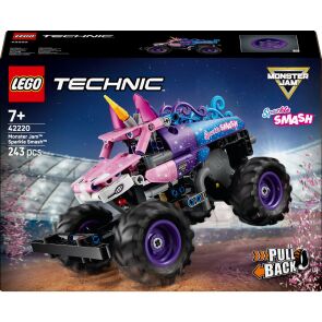 klocki lego technic monster jam sparkle smash z napedem typu pull back 42220 front