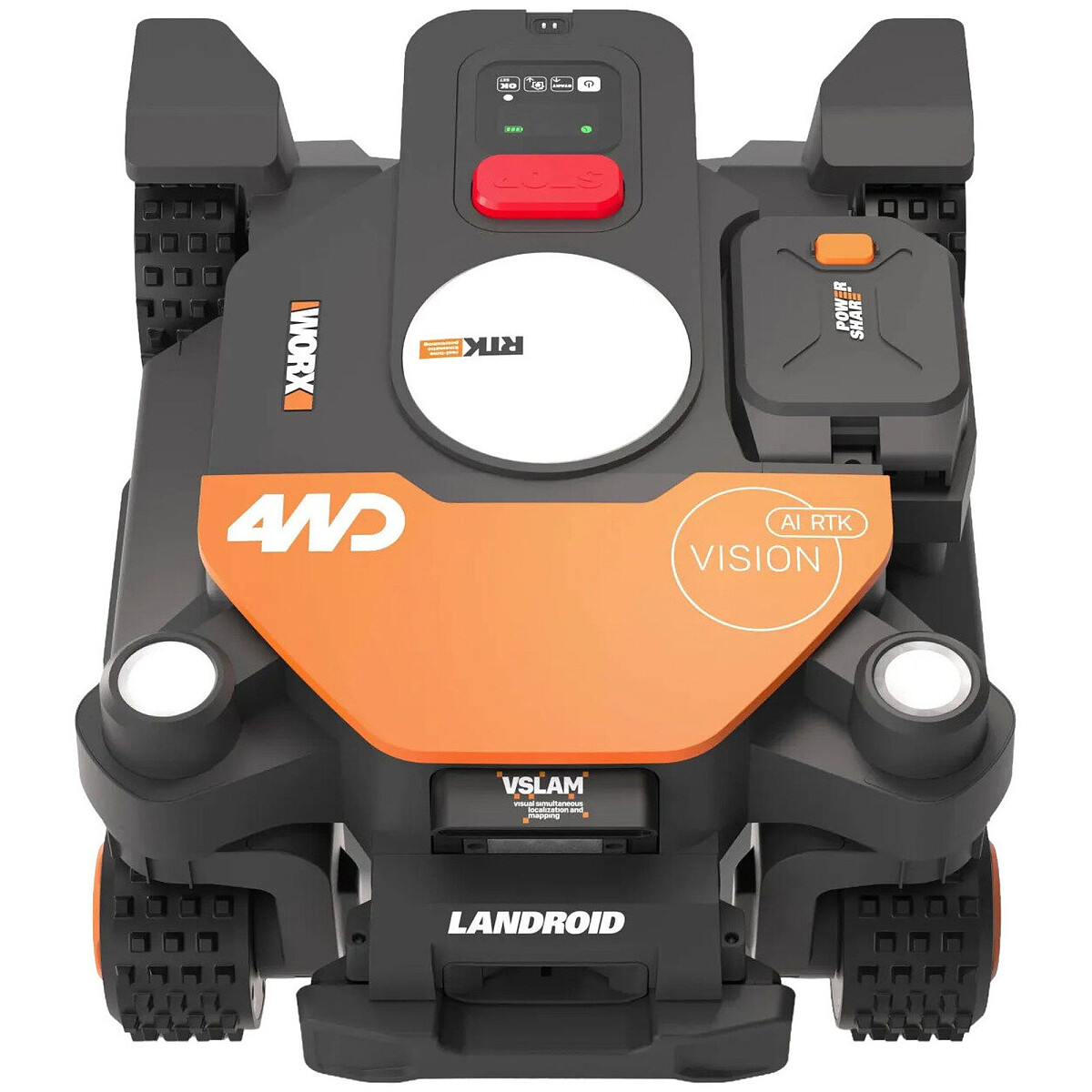 robot koszacy worx wr340e przod
