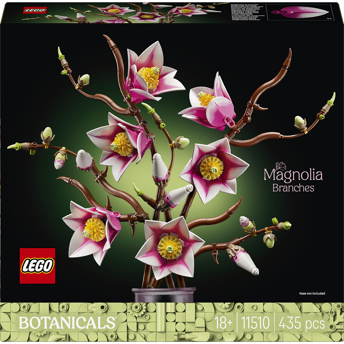 klocki lego botanicals galazki magnolii 11510 front