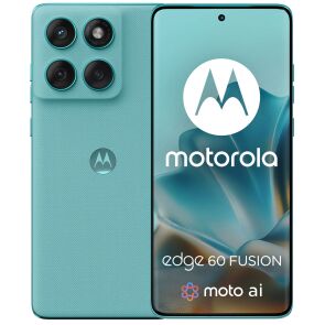 smartfon motorla edge 60 fusion turkusowy tyl przod