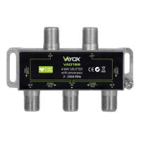 Rozdzielacz anteny Vayox VA0199 F-4W do TV satelity