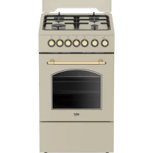 Kuchnia gazowo-elektryczna Beko FSE52135DCRSN Retro