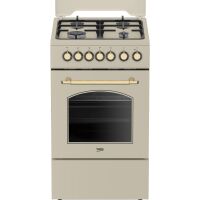 Kuchnia gazowo-elektryczna Beko FSE52135DCRSN Retro