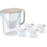 Dzbanek filtrujący Brita Style Essential XL Piaskowy + 4 wkłady Maxtra Pro Pure Performance
