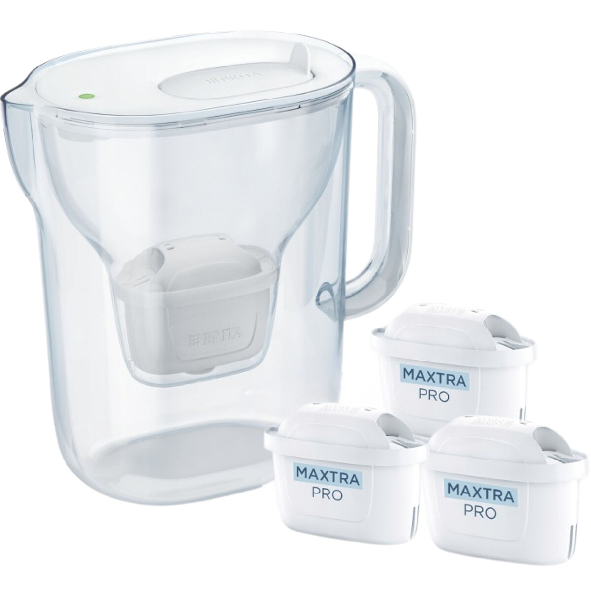 dzbanek filtrujacy brita style essential bialy 3 wklady maxtra pro pure performance glowne zdjecie