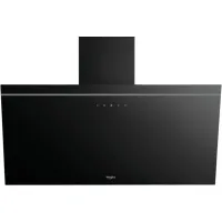 Okap kominowy Whirlpool WHVP82FLTK 650m3/h 65dBA Timer Oświetlenie LED Filtr węglowy 80cm Czarne szkło