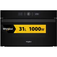 Kuchenka mikrofalowa Whirlpool WMD44MB 1000W Crisp Technologia 3D Grill Czyszczenie parowe 31L