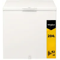 Zamrażarka skrzyniowa Whirlpool WHS21222 Szybkie mrożenie FreezerGuard 86,5cm Biały