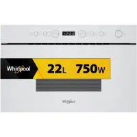 Kuchenka mikrofalowa Whirlpool WMN14BW 750W Crisp Technologia 3D Grill 22L