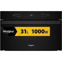 Kuchenka mikrofalowa Whirlpool WMD6O4TB Crisp Steam&Boil Technologia 3D Grill Czyszczenie parowe 31L