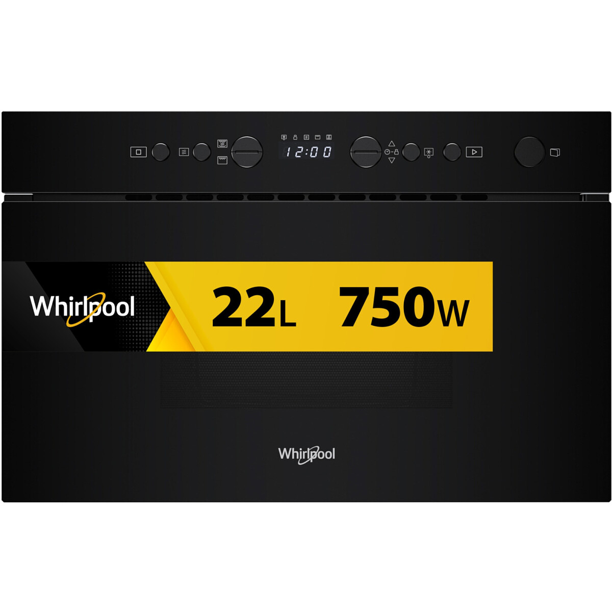 Kuchenka mikrofalowa Whirlpool WMN14BB 750W Crisp Technologia 3D Grill 22L