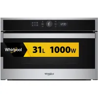 Kuchenka mikrofalowa Whirlpool WMD44MX 1000W Crisp Technologia 3D Grill Czyszczenie parowe 31L