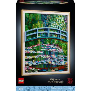 klocki lego art claude monet most nad stawem z liliami wodnymi 31220 opakowanie przod