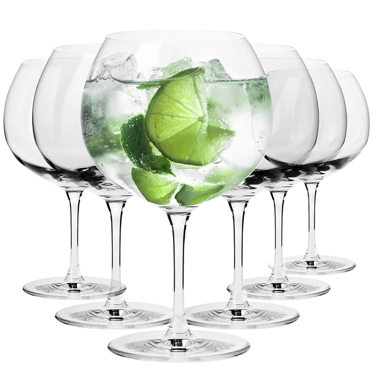 komplet kieliszkow gin tonic krosno divine 790 ml 6 szt. glowne zdjecie