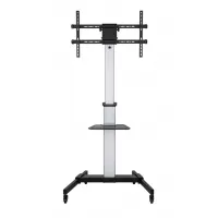 Mobilny stojak RTV z uchwytem ART  S-11-AL 37-86” 50kg