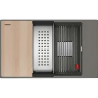 Zlewozmywak granitowy Franke Kanon KNG PRO 110-62 Kamienny szary