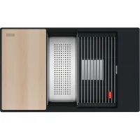 Zlewozmywak granitowy Franke Kanon KNG PRO 110-62 Czarny mat