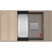Zlewozmywak granitowy Franke Kanon KNG PRO 110-62 Cappuccino