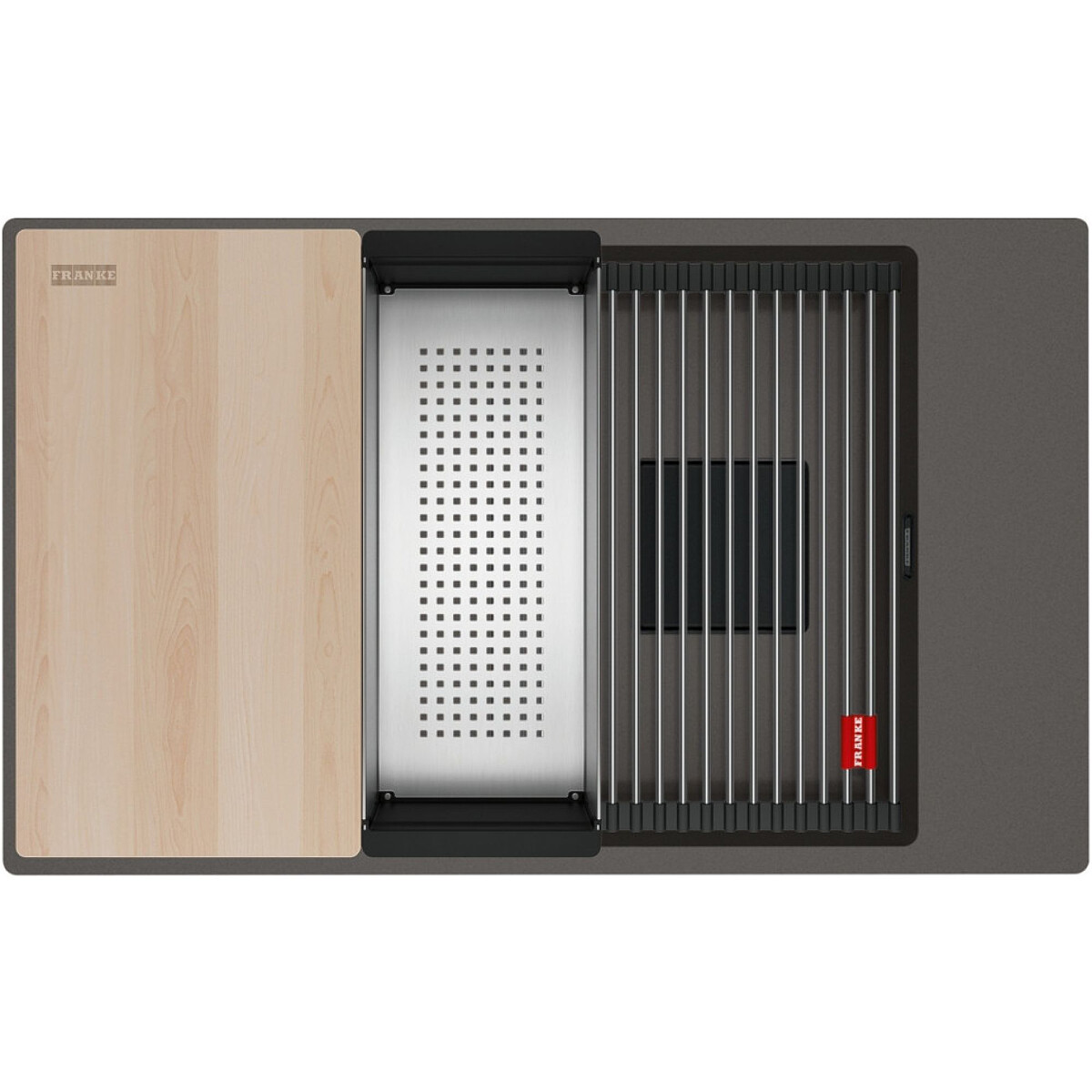 zlewozmywak granitowy franke kanon kng pro 110 62 lupkowy szary czarny odplyw glowne