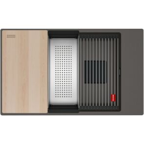 zlewozmywak granitowy franke kanon kng pro 110 62 lupkowy szary czarny odplyw glowne