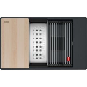 zlewozmywak granitowy franke kanon kng pro 110 62 onyx czarny odplyw glowne